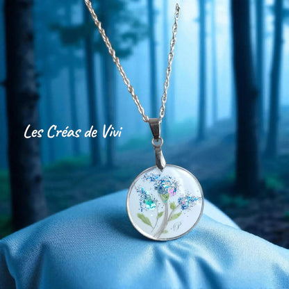 Collier Branche  personnalisé – Cheveux & Lait Maternel | Bijou Souvenir  Un bijou unique, chargé d’émotion et de symbolique.