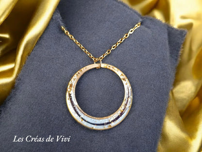 Pendentif personnalisé avec mèche de cheveux | Les Créas de Vivi