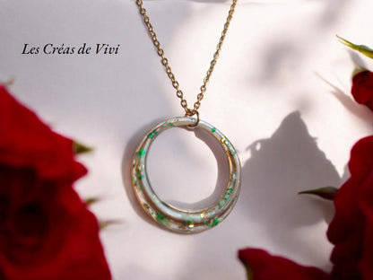 Pendentif personnalisé avec mèche de cheveux | Les Créas de Vivi