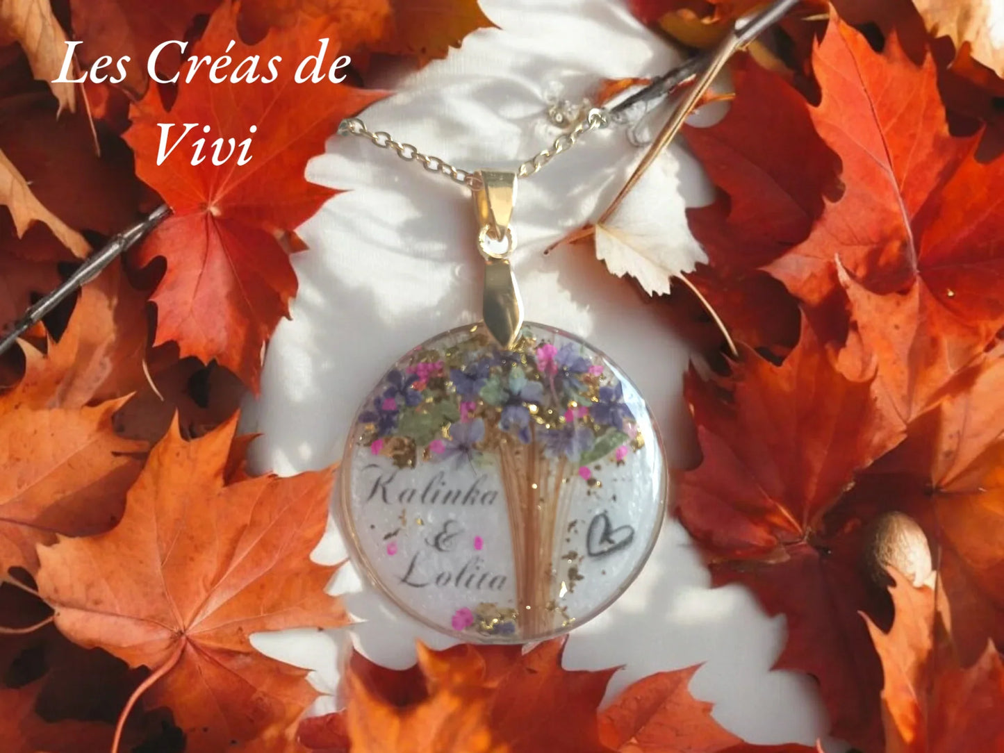 Collier Arbre de Vie Personnalisé – Bijou Souvenir Cheveux & Lait Maternel