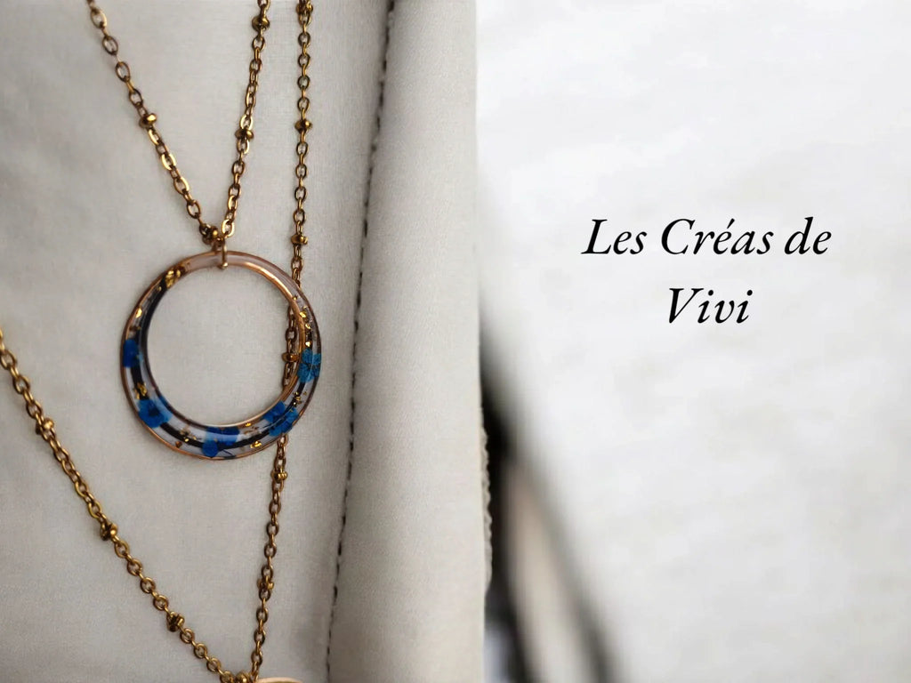 Pendentif personnalisé avec mèche de cheveux | Les Créas de Vivi