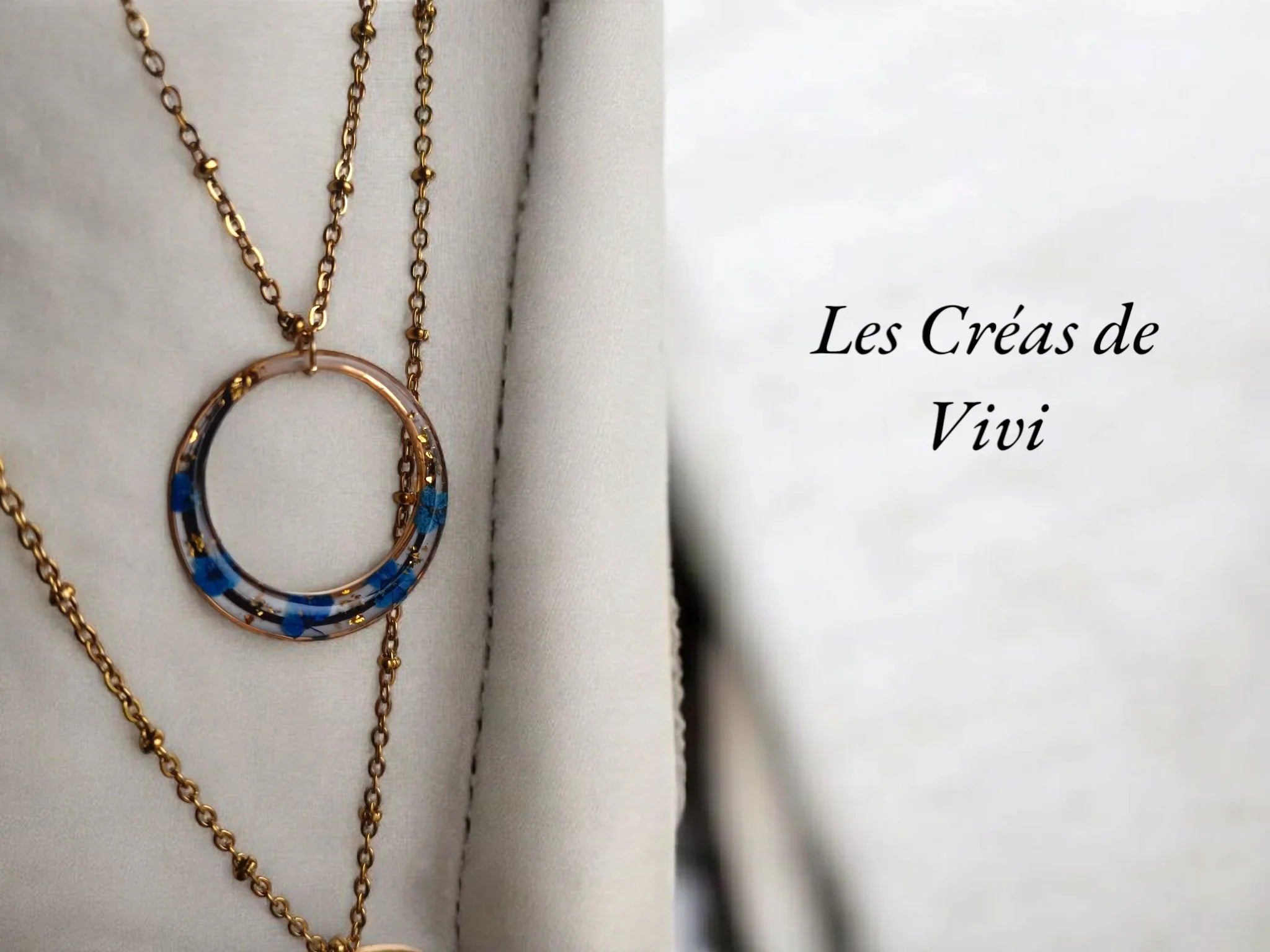 Pendentif personnalisé avec mèche de cheveux | Les Créas de Vivi