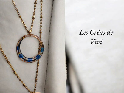 Pendentif personnalisé avec mèche de cheveux | Les Créas de Vivi