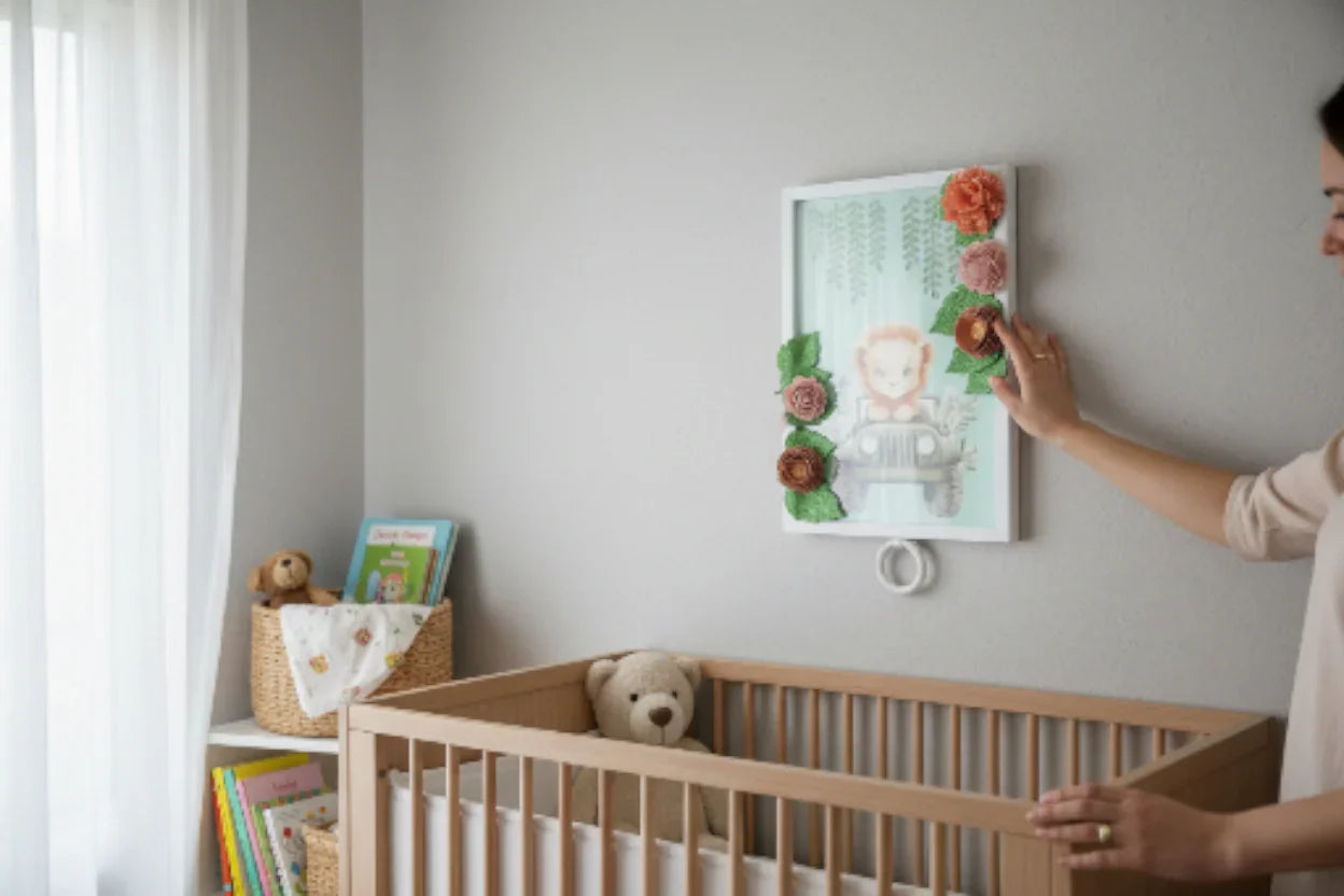 Cadre Musical Lionceau (Pièce Unique)