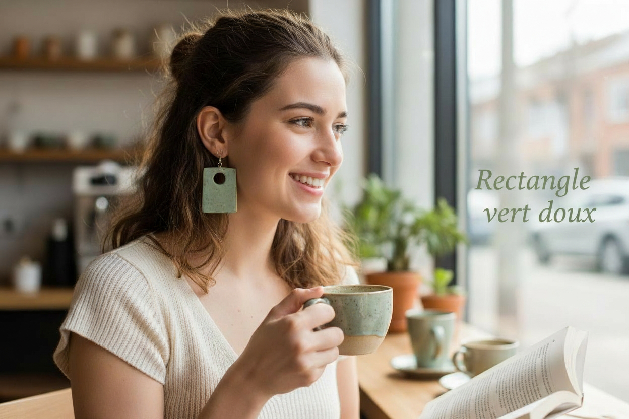 Collection “Poésie Minérale” – boucles d’oreilles artisanales