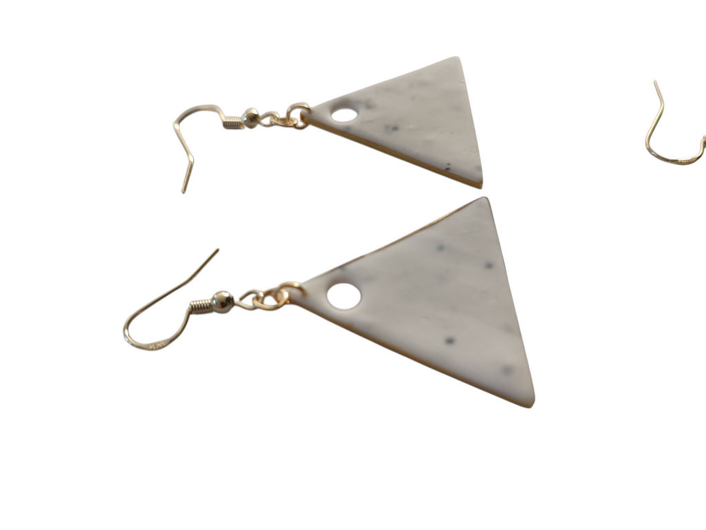 Collection “Poésie Minérale” – boucles d’oreilles artisanales