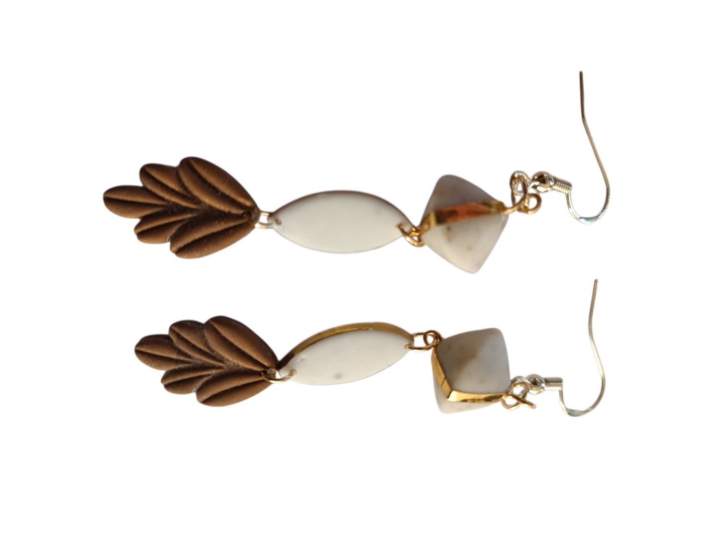 Collection “Poésie Minérale” – boucles d’oreilles artisanales