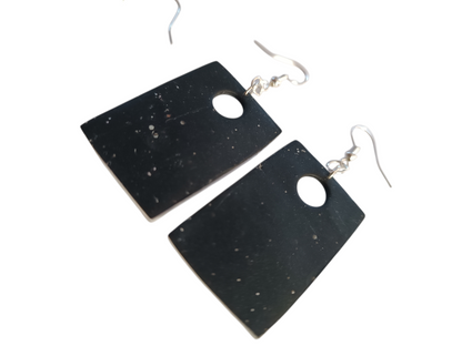 Collection “Poésie Minérale” – boucles d’oreilles artisanales