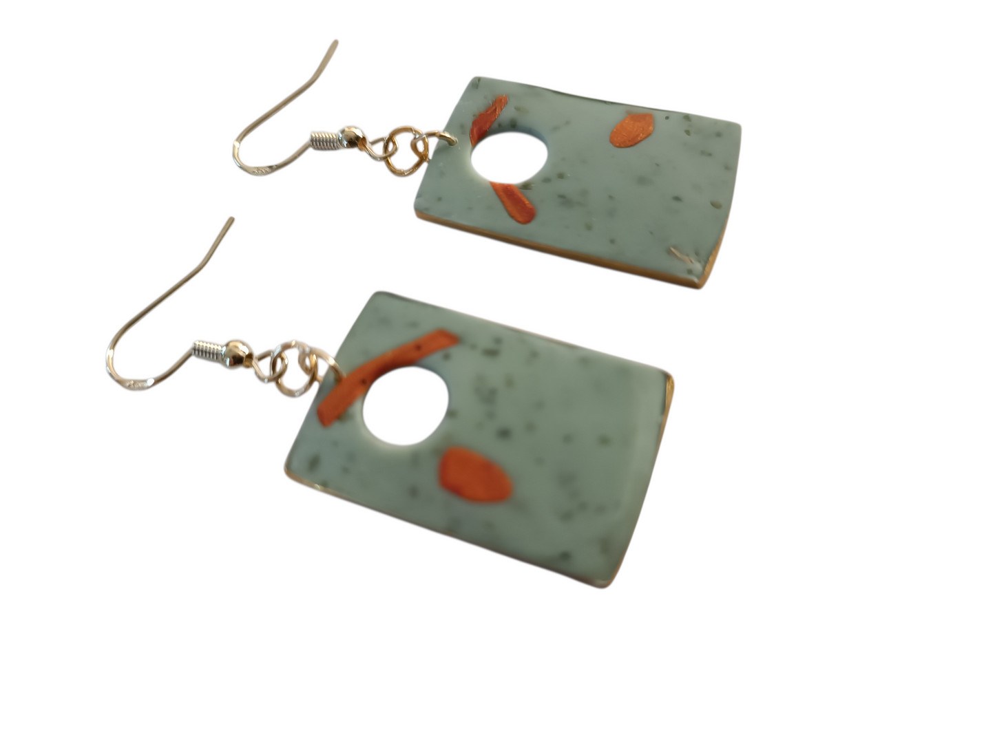 Collection “Poésie Minérale” – boucles d’oreilles artisanales