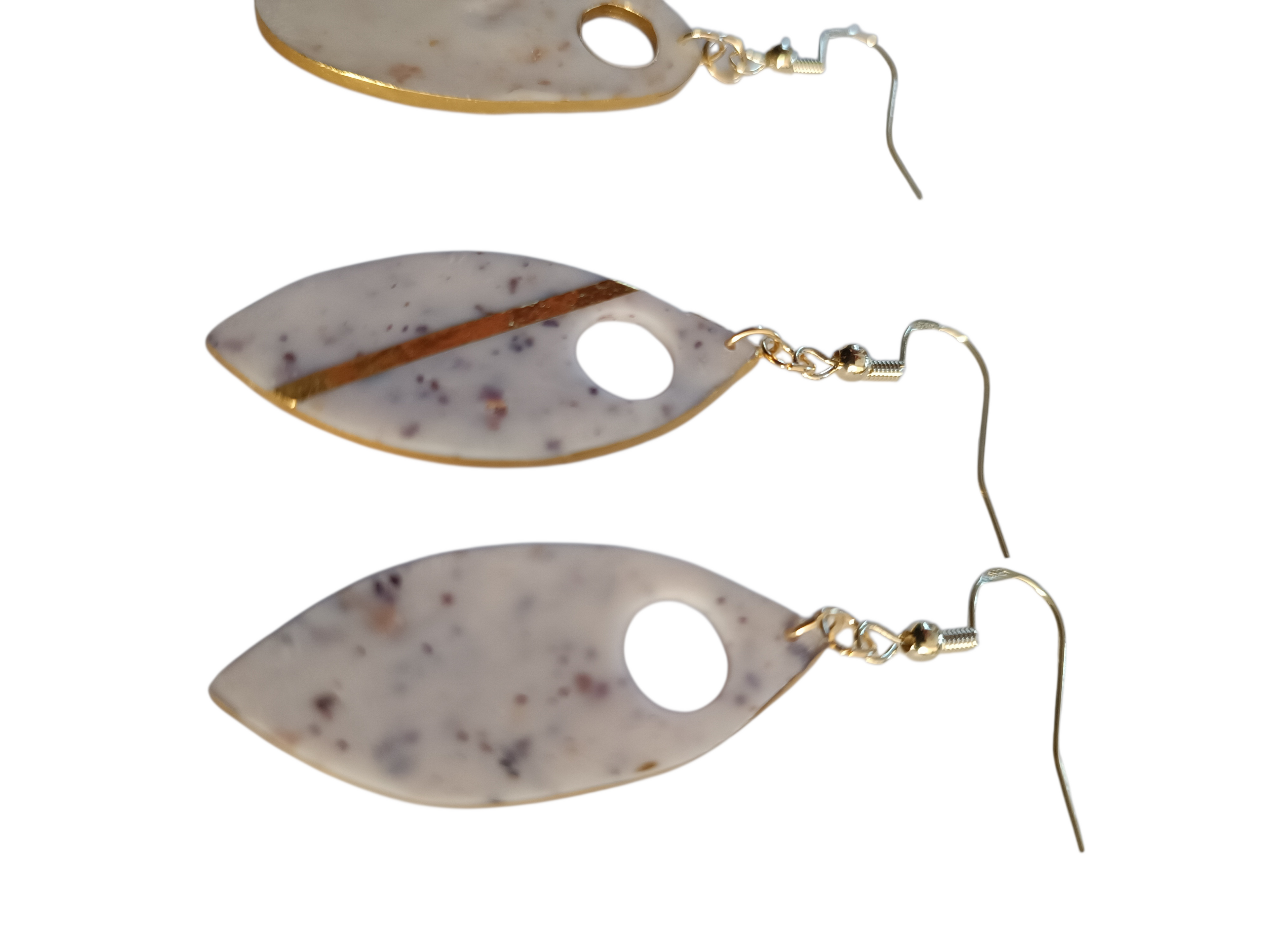 Collection “Poésie Minérale” – boucles d’oreilles artisanales