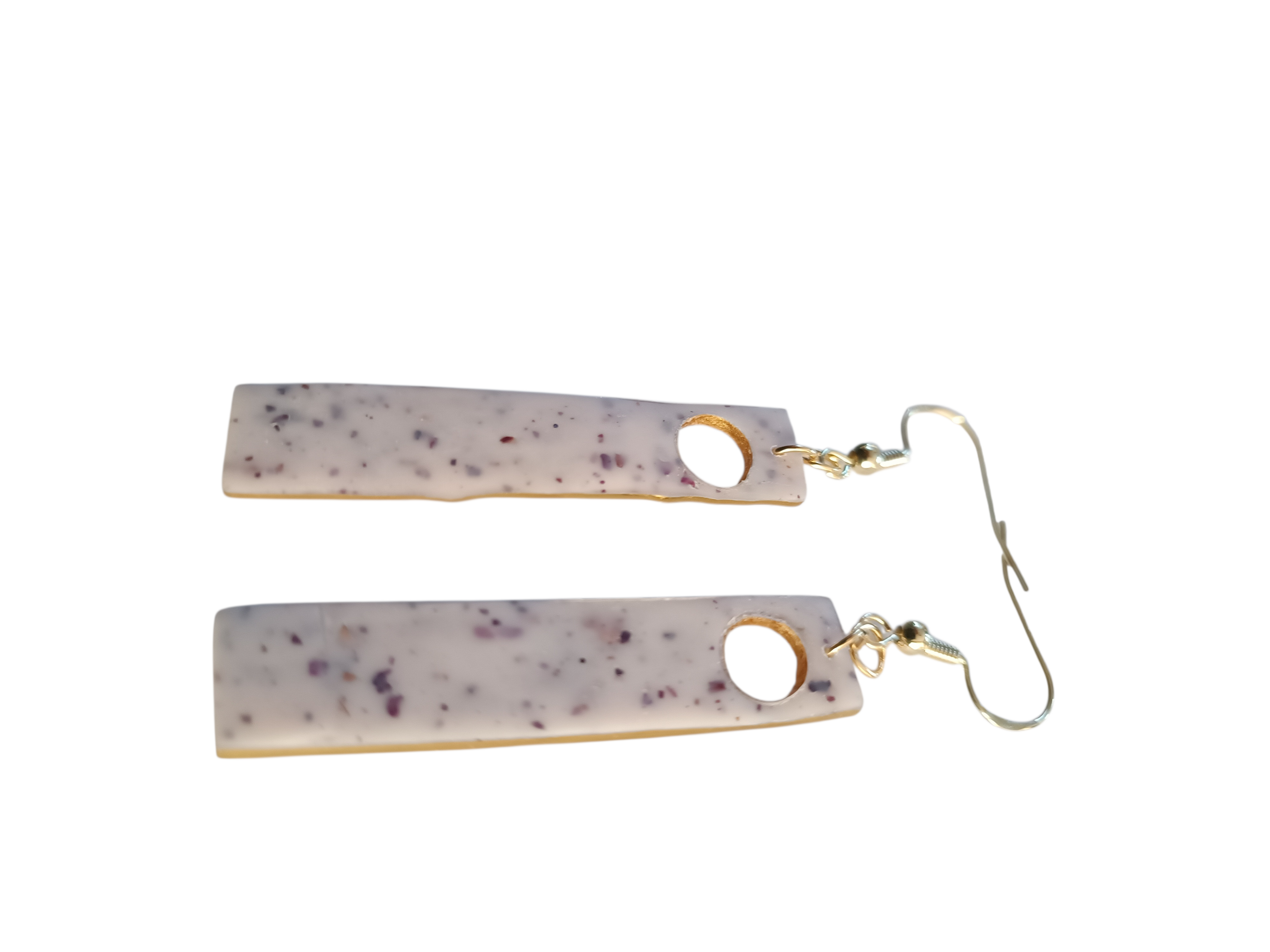 Collection “Poésie Minérale” – boucles d’oreilles artisanales