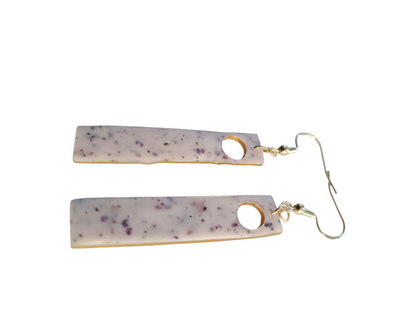 Collection “Poésie Minérale” – boucles d’oreilles artisanales