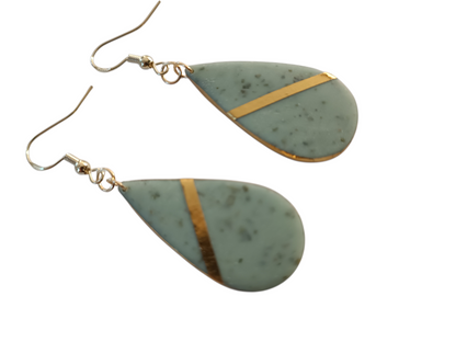 Collection “Poésie Minérale” – boucles d’oreilles artisanales