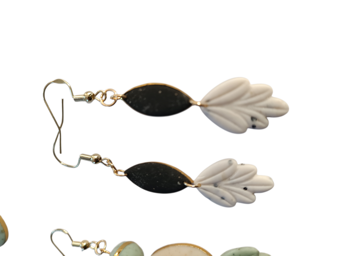 Collection “Poésie Minérale” – boucles d’oreilles artisanales