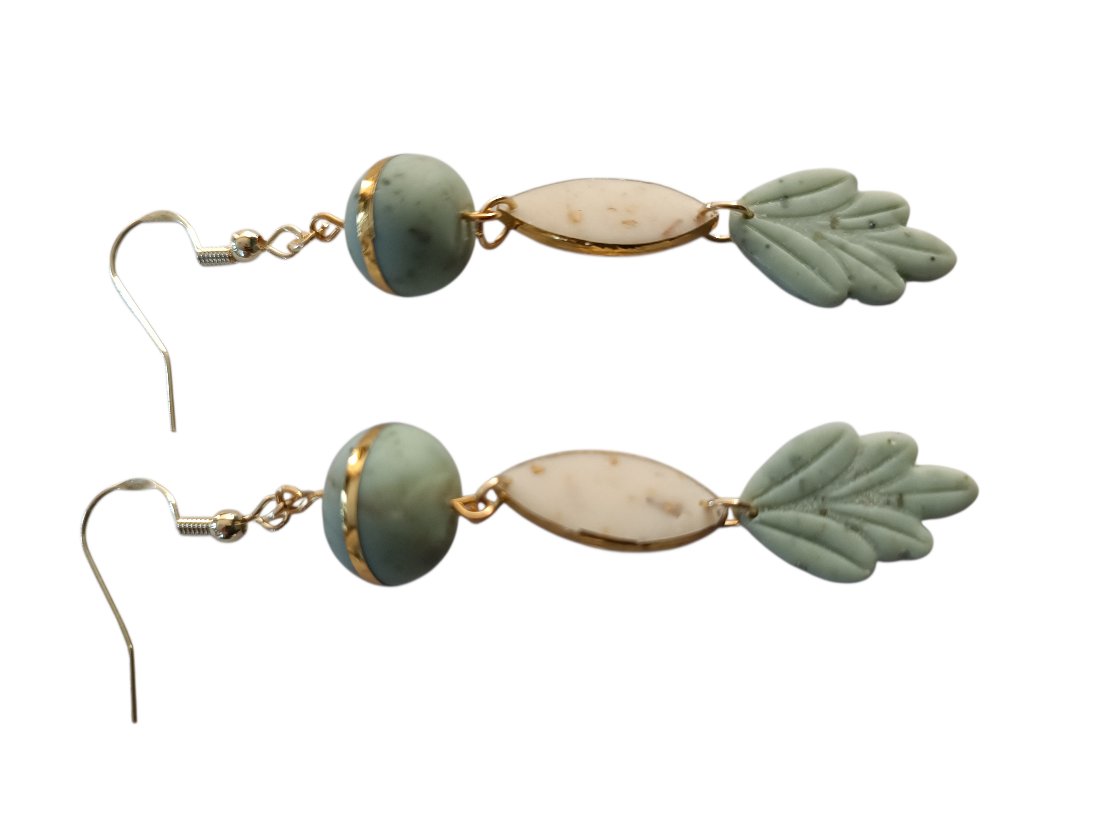 Collection “Poésie Minérale” – boucles d’oreilles artisanales