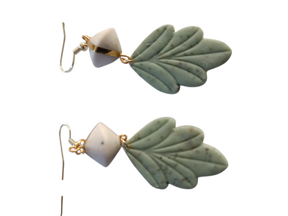 Collection “Poésie Minérale” – boucles d’oreilles artisanales