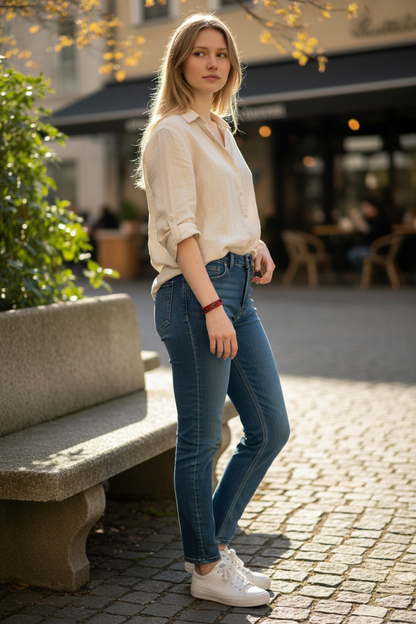 Bracelet en Cuir Personnalisé – Motif Gravé & Résine – Les Créas de Vivi