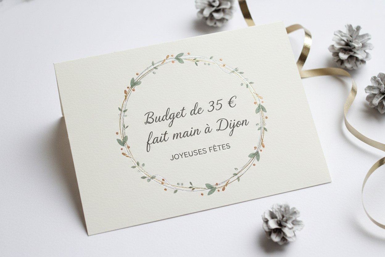 Écrire budget de 35 € fait main a dijon