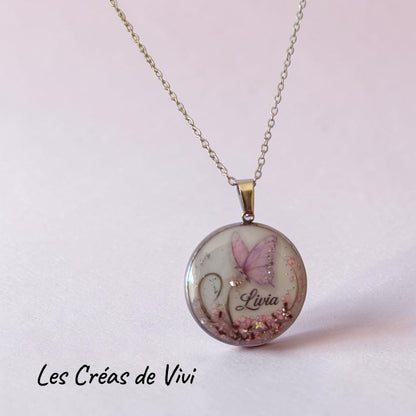 Collier Arbre de Vie Personnalisé – Bijou Souvenir Cheveux & Lait Maternel