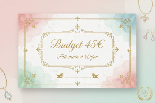 Sous forme de carte écrire budget 45 € fait main a dijon